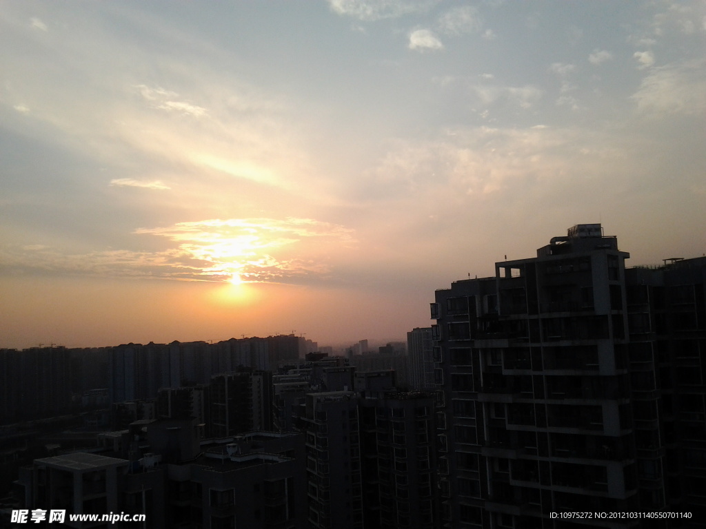 夕陽景觀