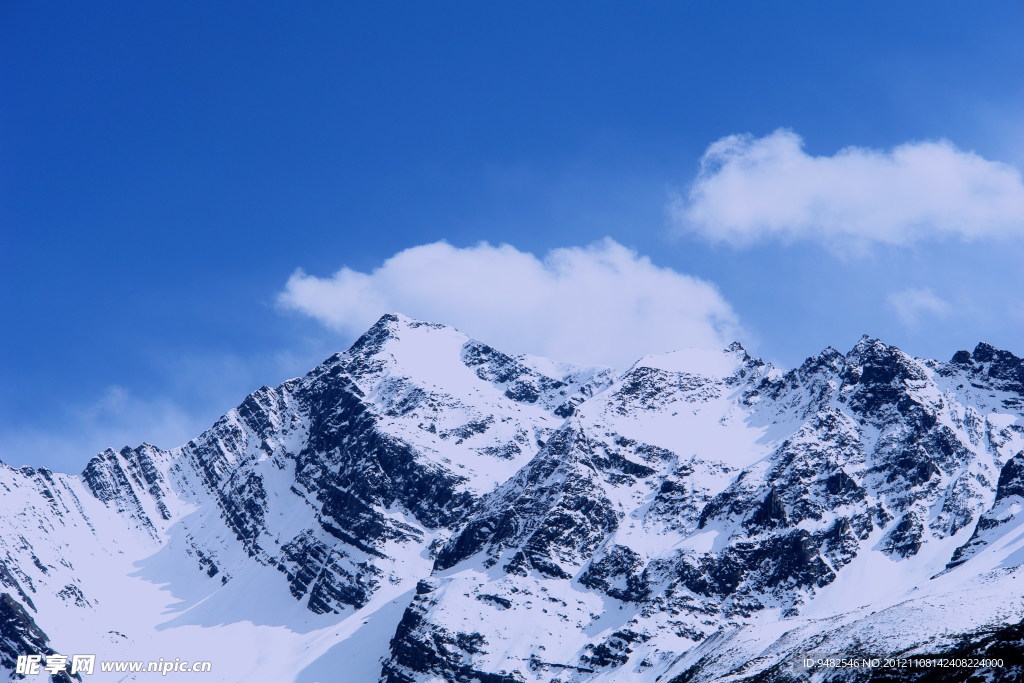 九龍藏區(qū)雪山
