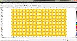 coreldraw效果 編織效果 底紋