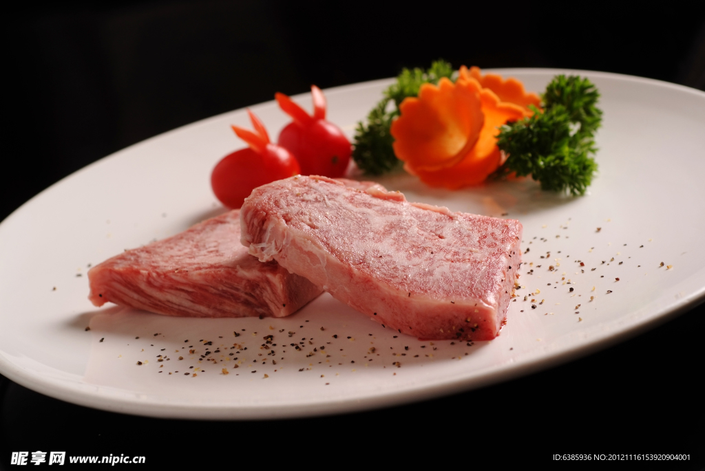 煎雪花牛肉