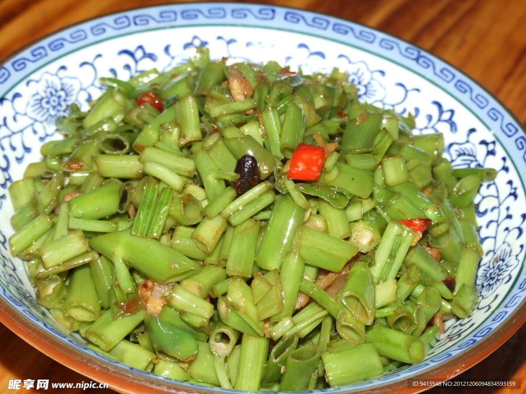 小炒空菜梗