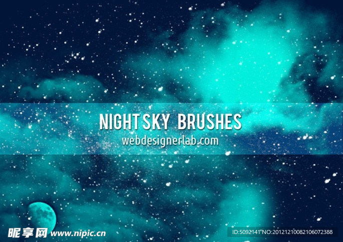 夜晚星空筆刷