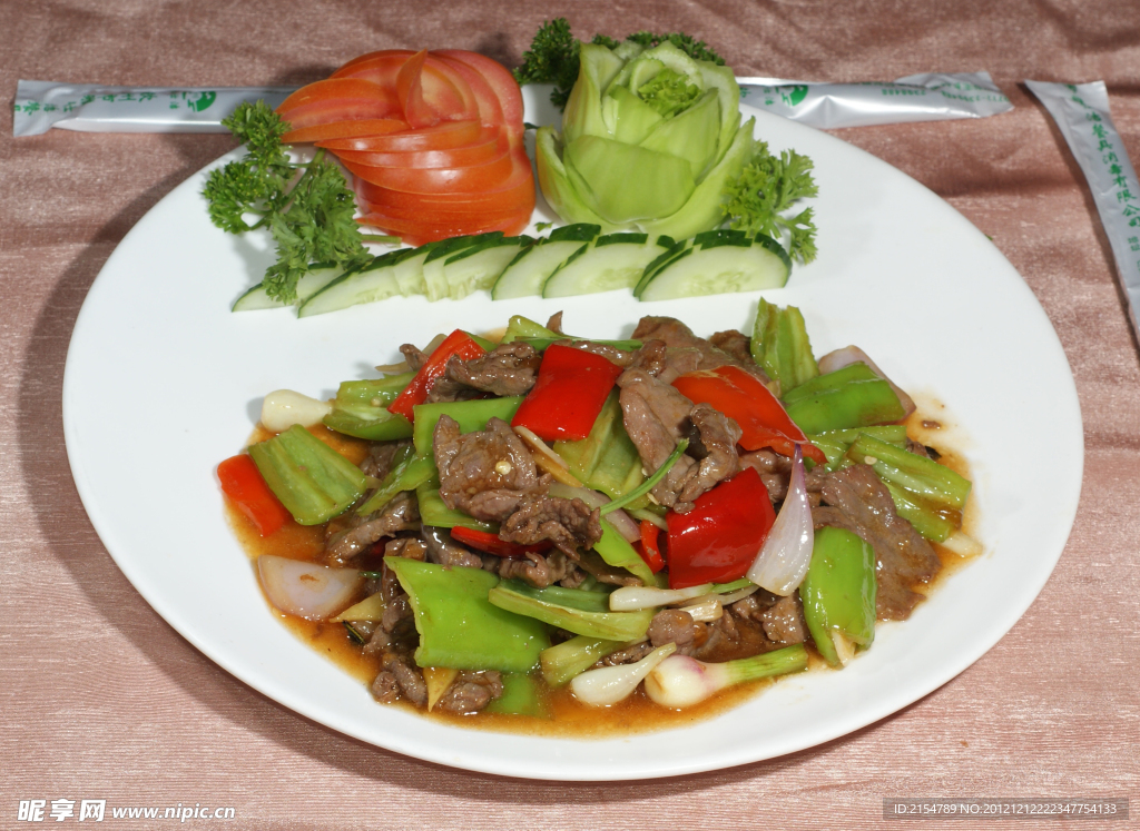 尖椒炒牛肉