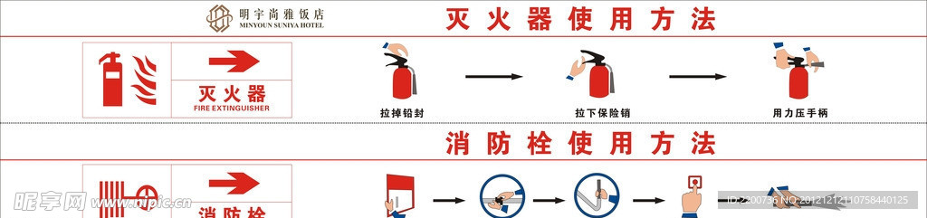 灭火器 消防栓使用方法