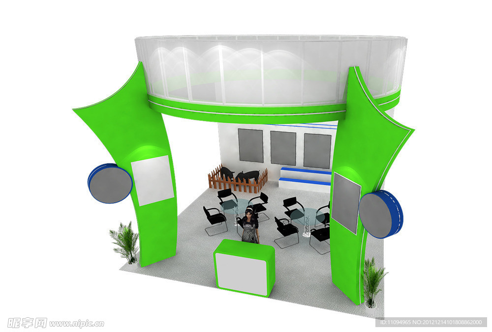 展覽模型 3D設計模型 展示模型