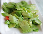 素炒苦瓜