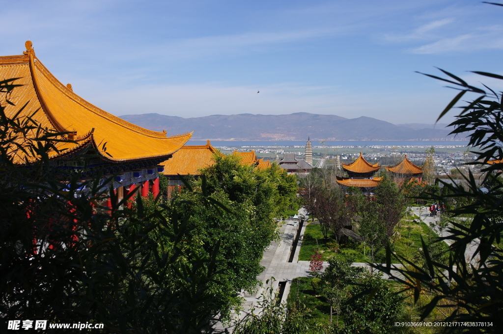 大理崇圣寺遠景