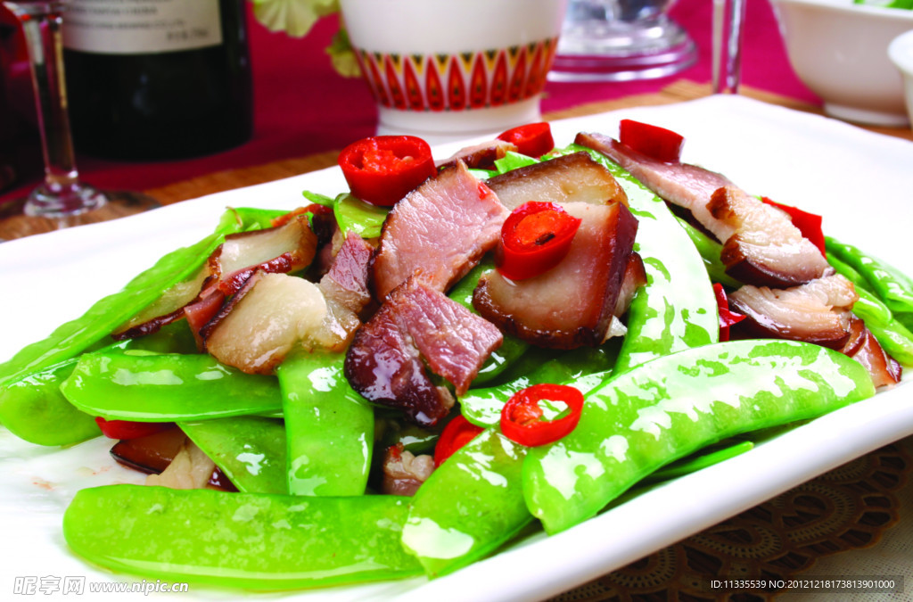 豆炒臘肉