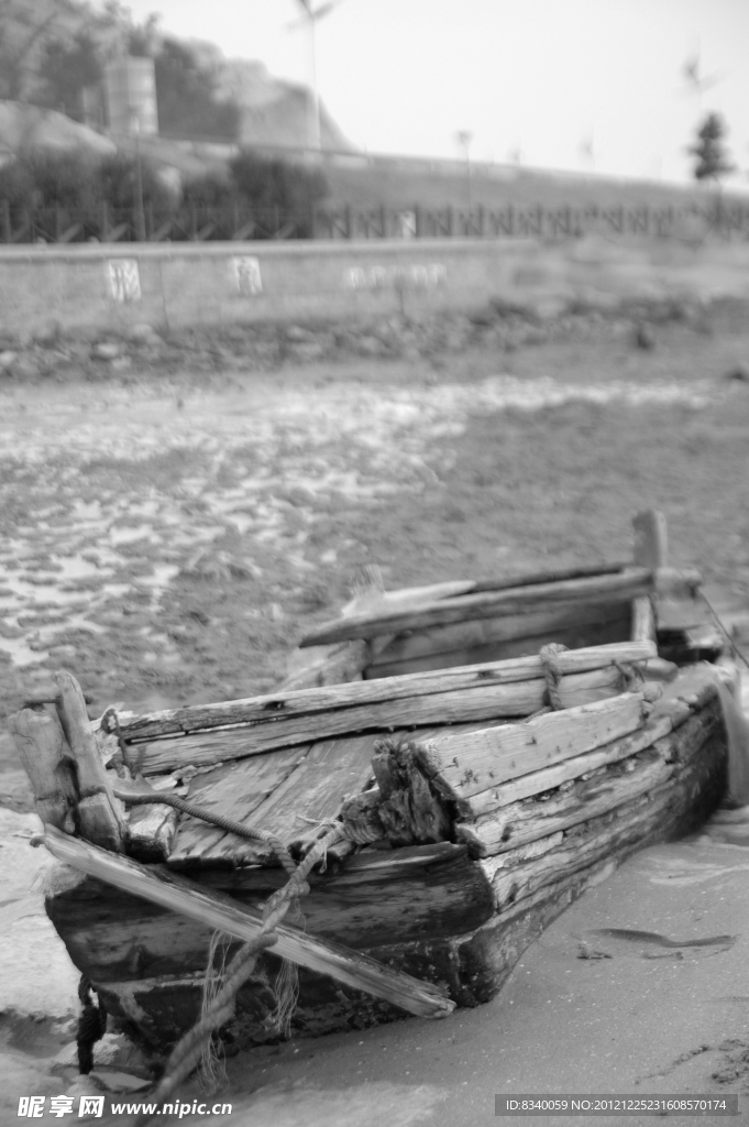 连云港在海一方公园旧船