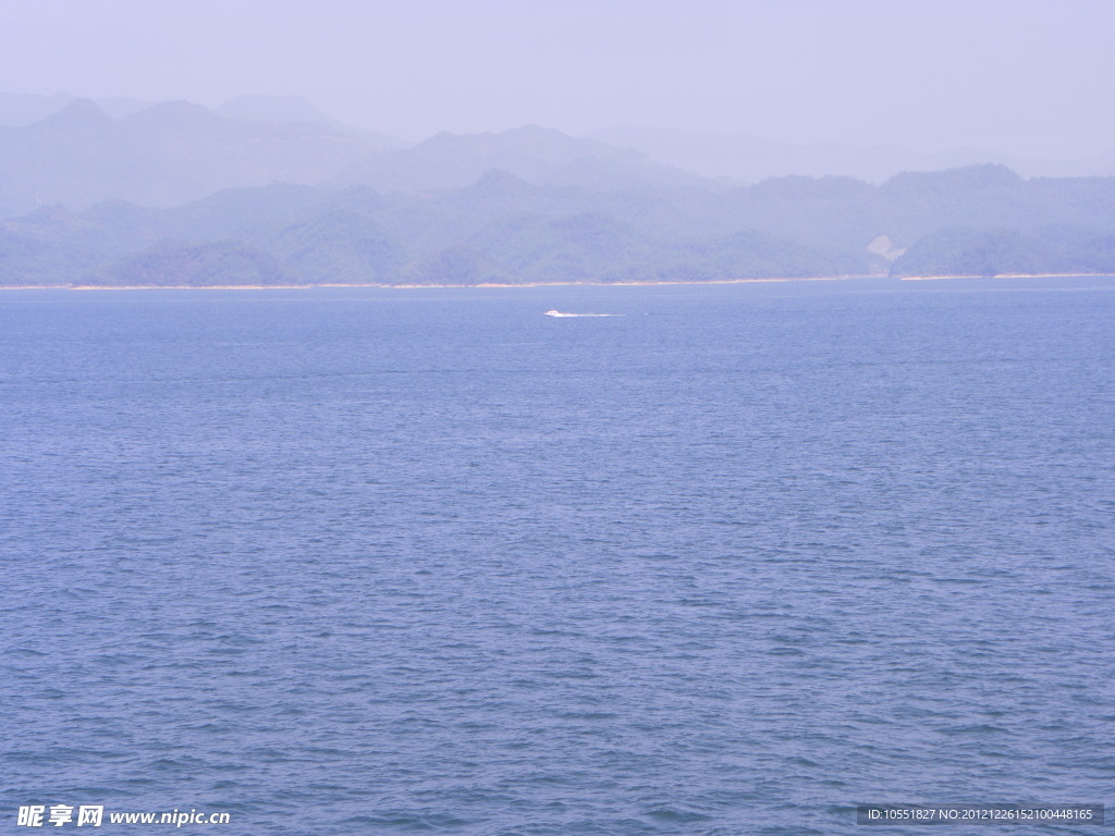 千島湖的湖水