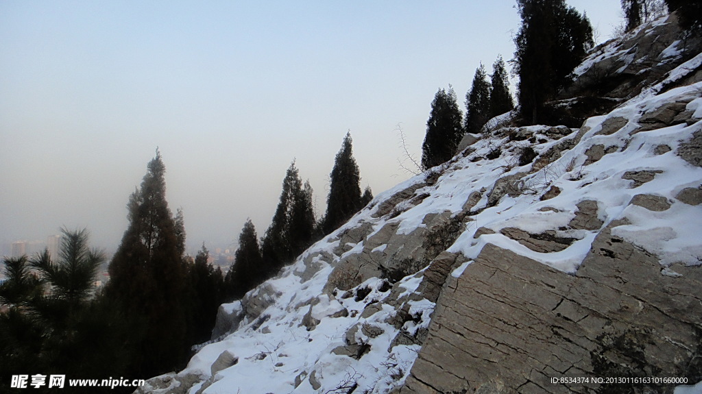 臘山的雪