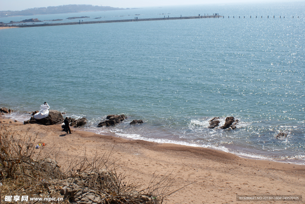 藍(lán)色的大海