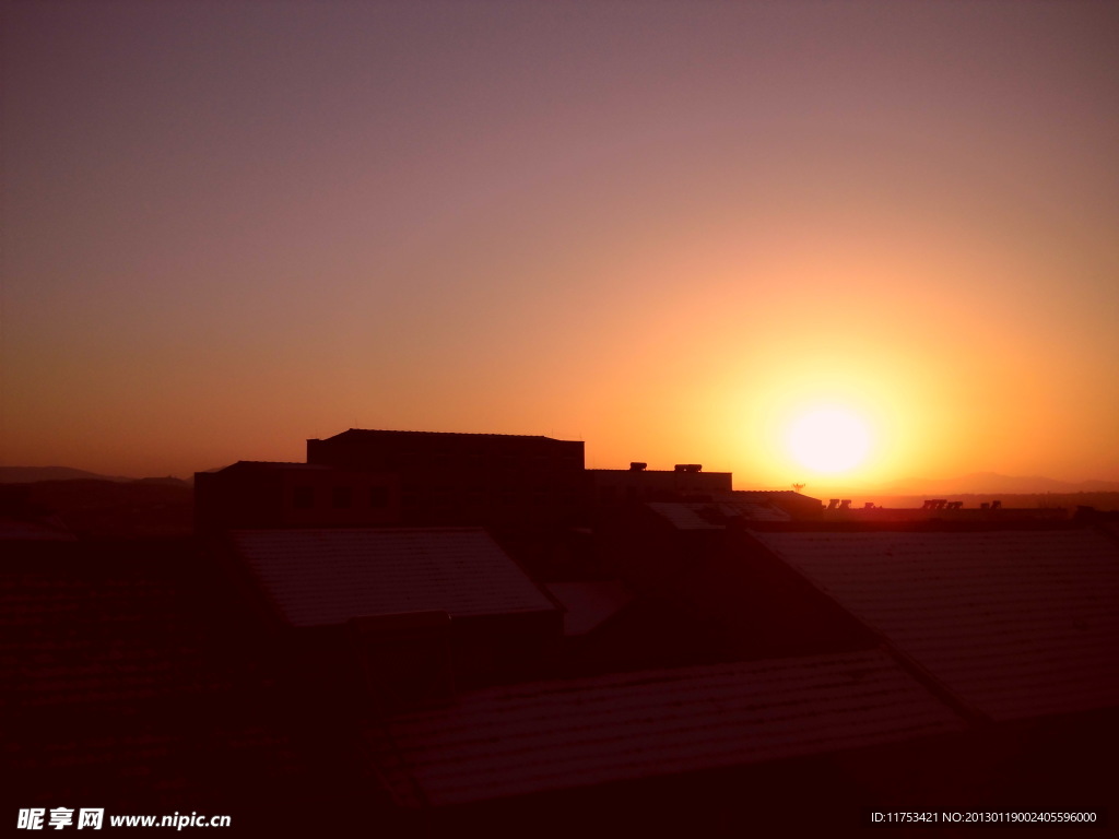 夕陽余暉