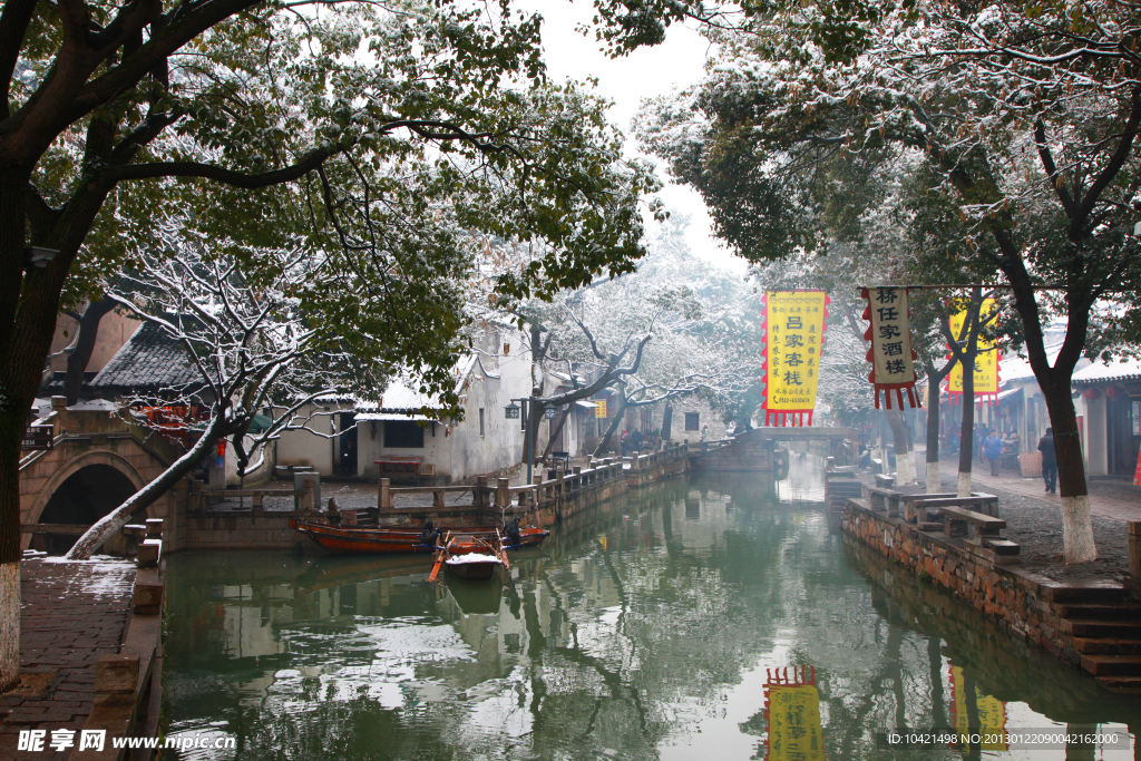 同里冬景