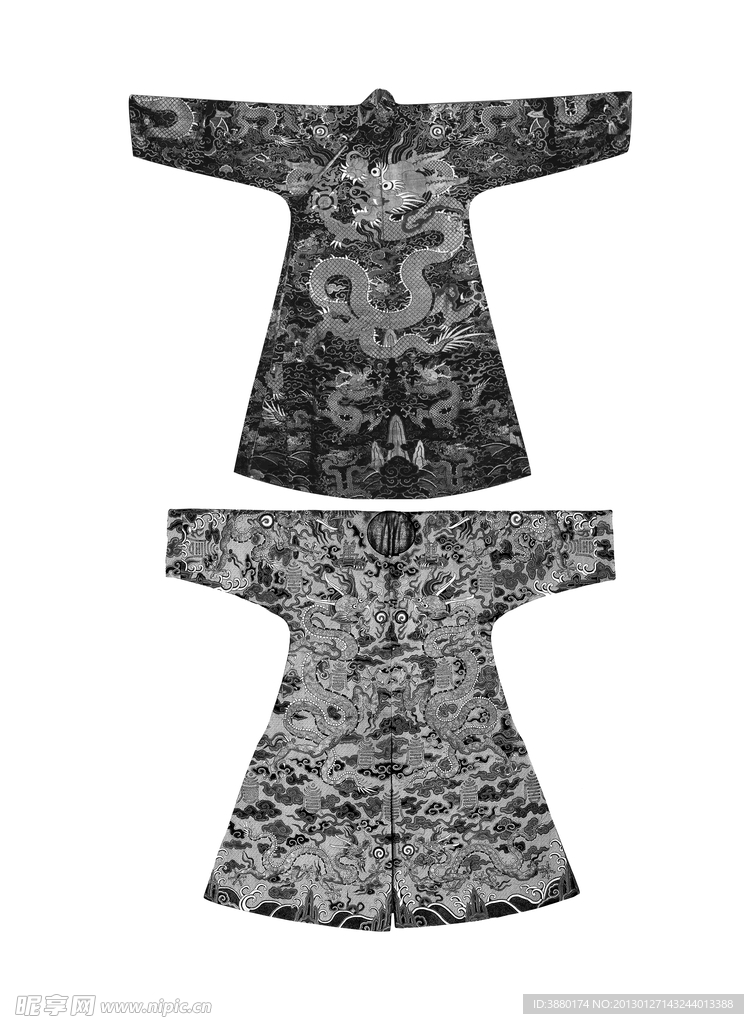 龍袍織錦