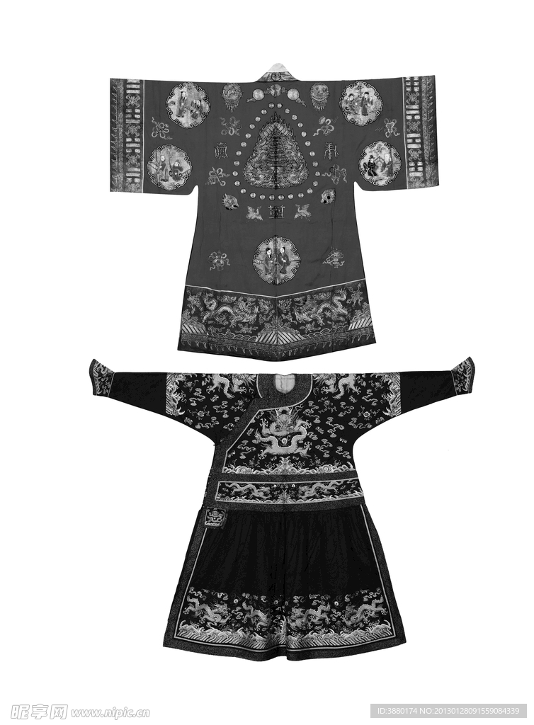 龍袍織錦