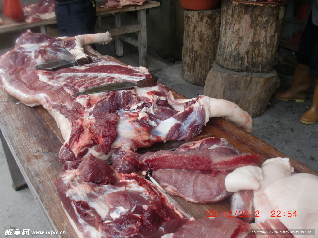 新鮮豬肉