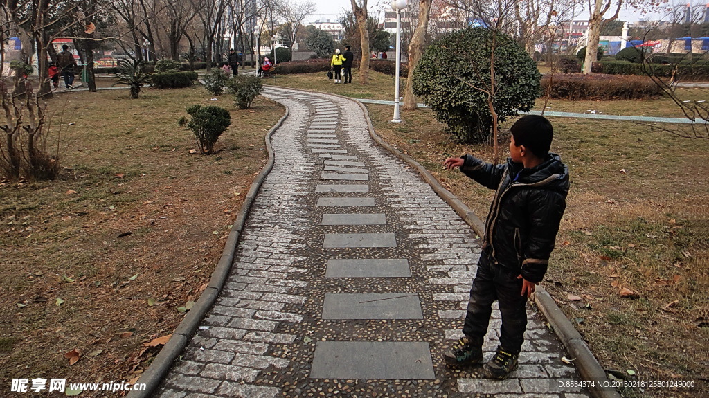 公園的小路