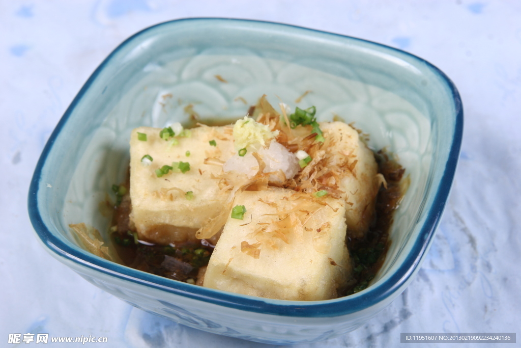 炸柴魚片豆腐