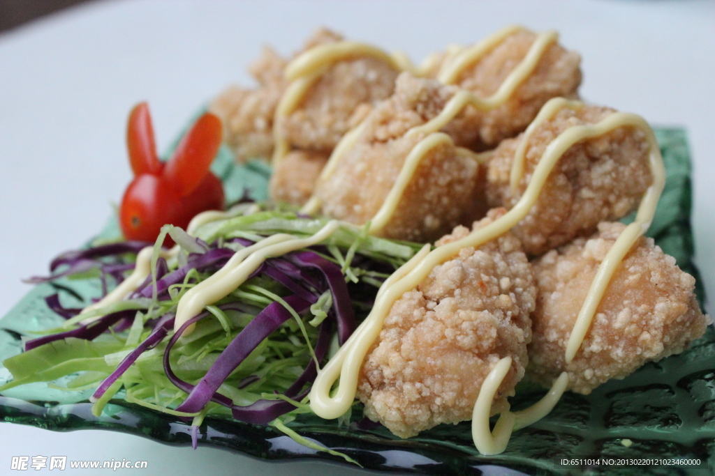 沙拉鹽酥雞