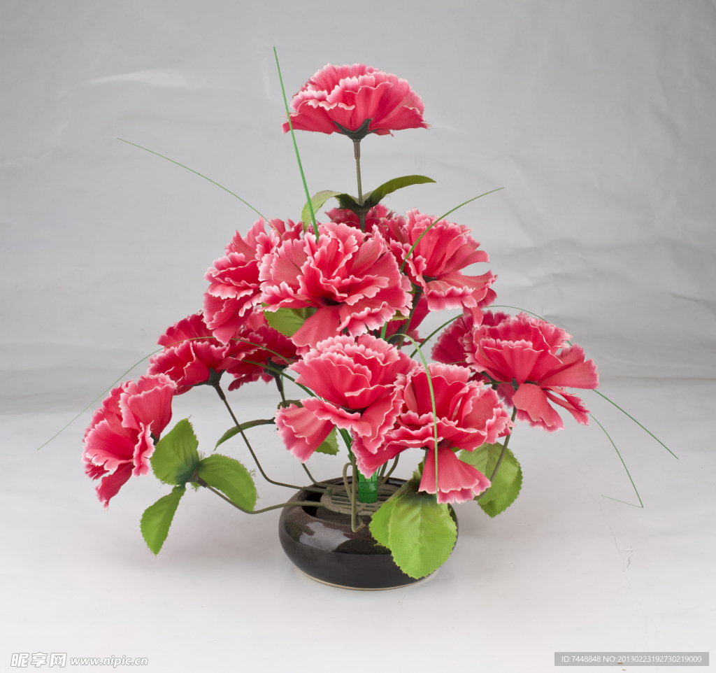 紅色花