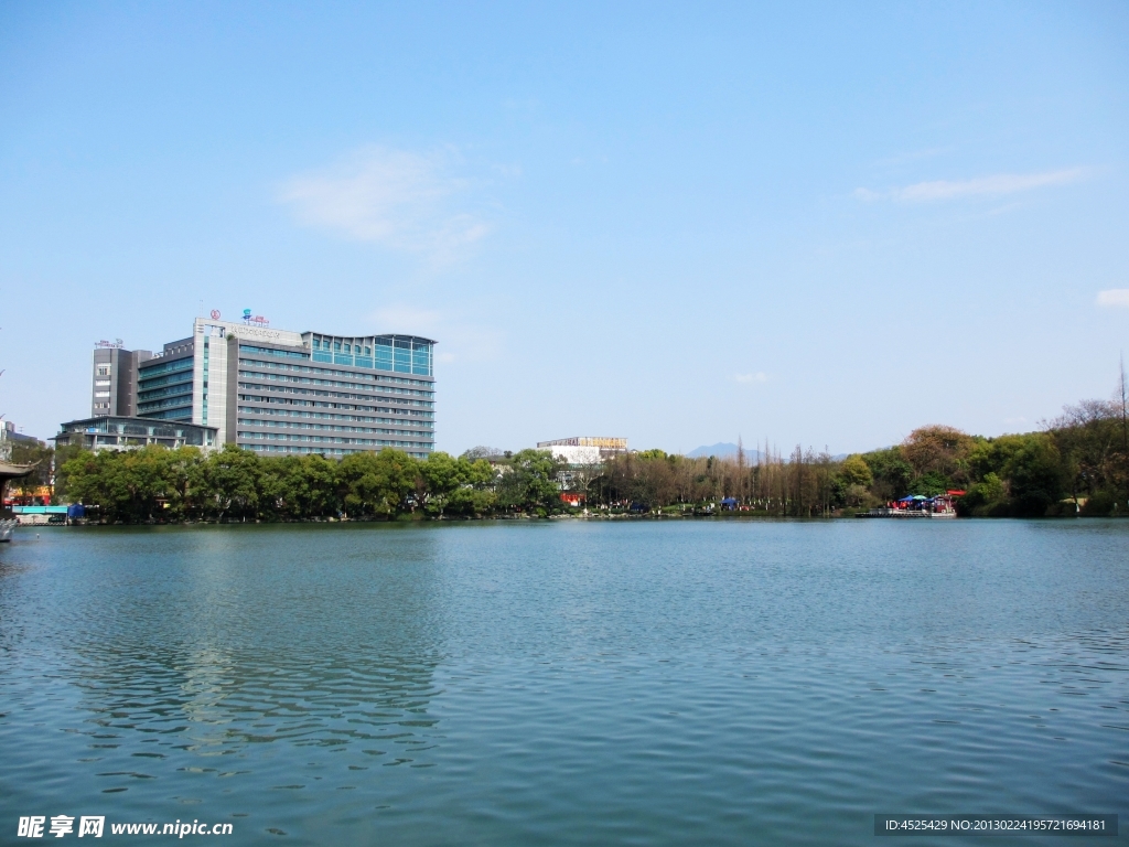 湖泊 建筑