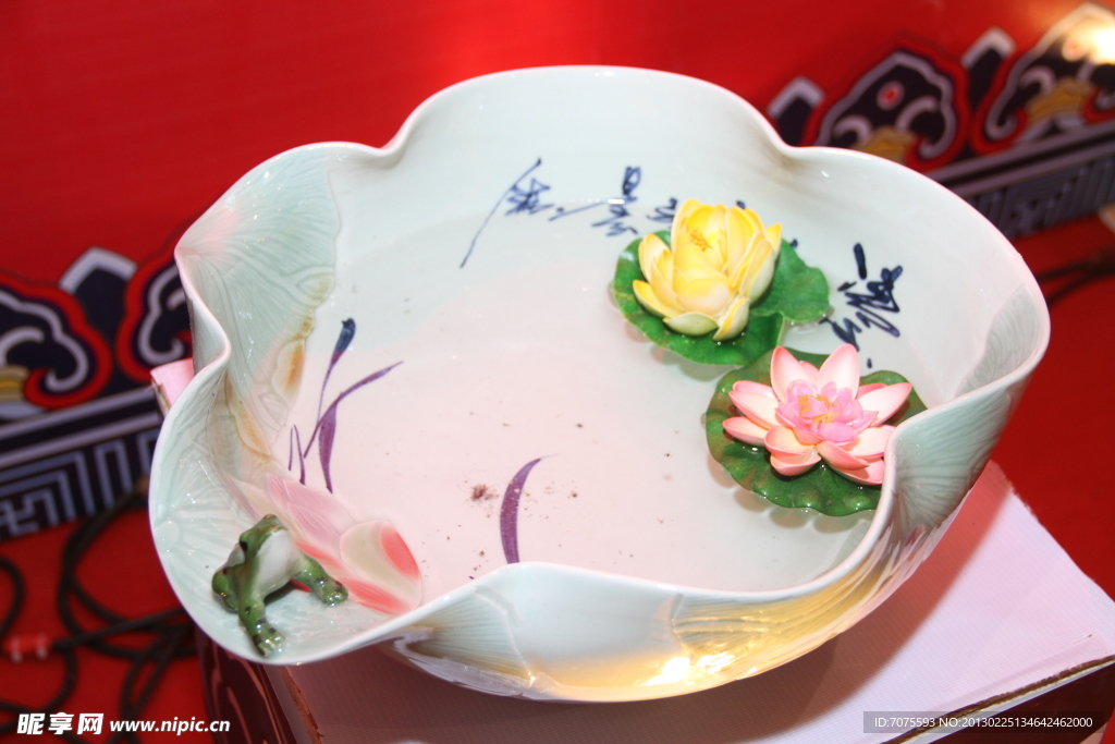 荷塘趣味陶瓷水洗精品