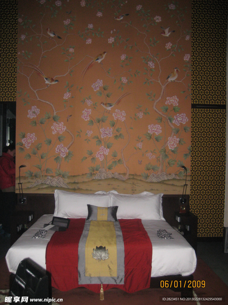 中式酒店 卧室