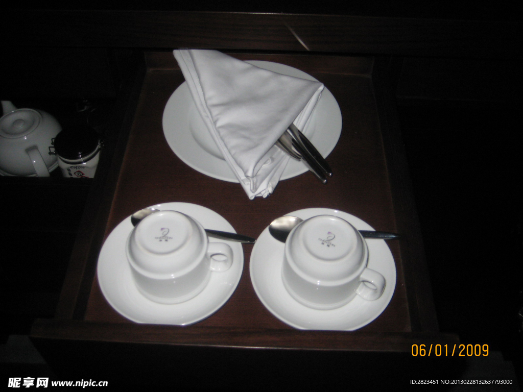 中式酒店 茶具
