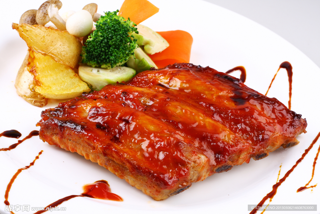 bbq照燒豬肋