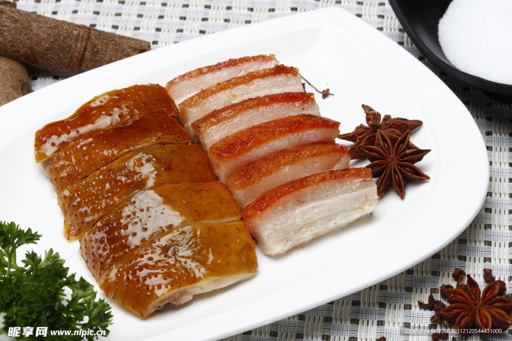 燒肉拼油雞
