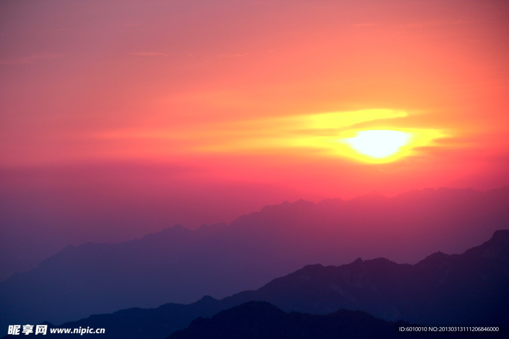 華山日出