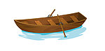 小船划桨