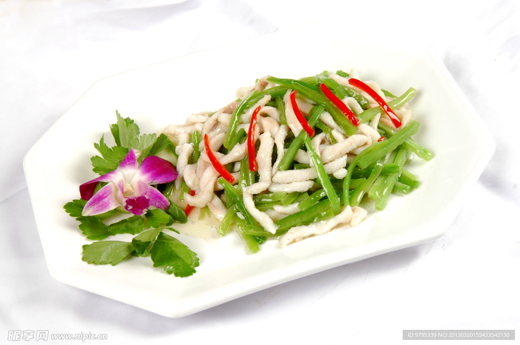 湘菜 涼瓜生魚絲