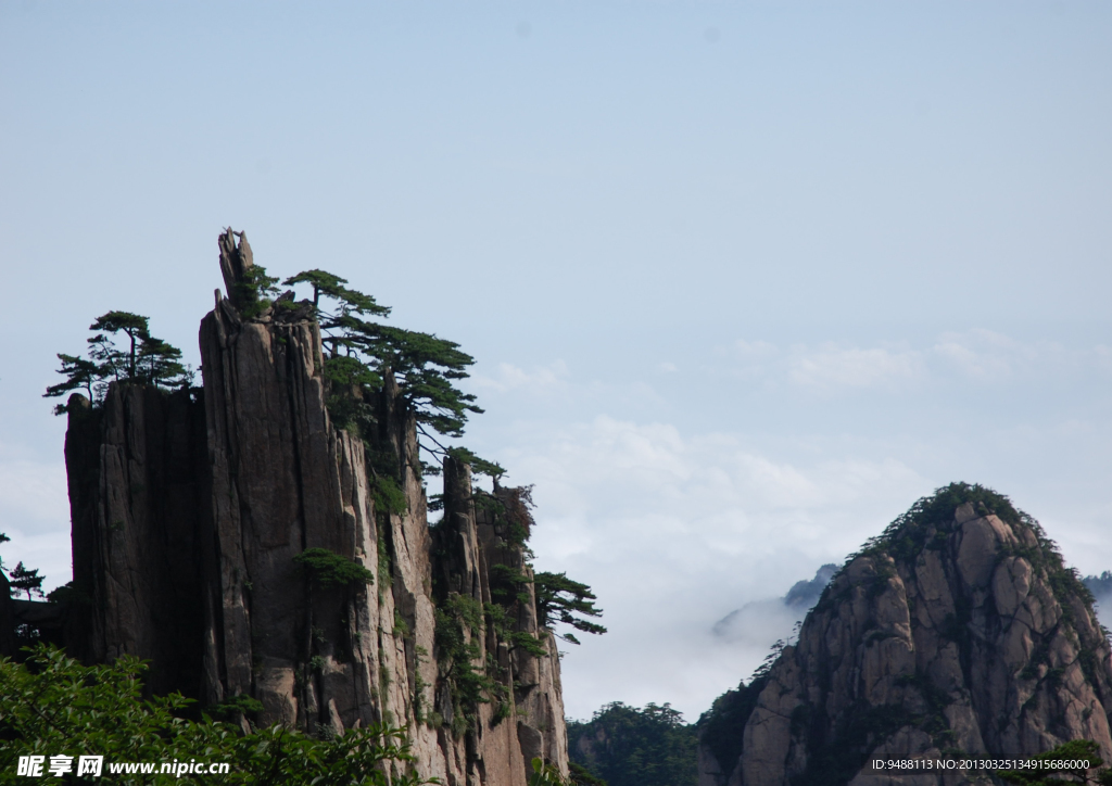 黃山秀峰