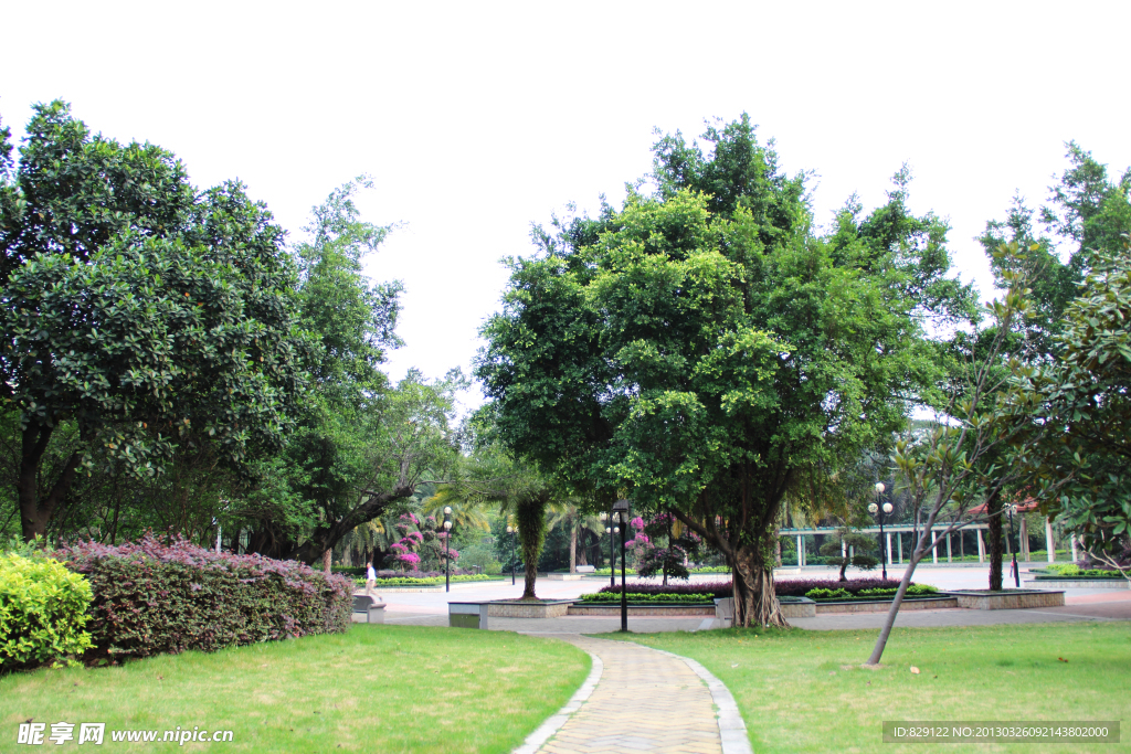 東湖公園一角
