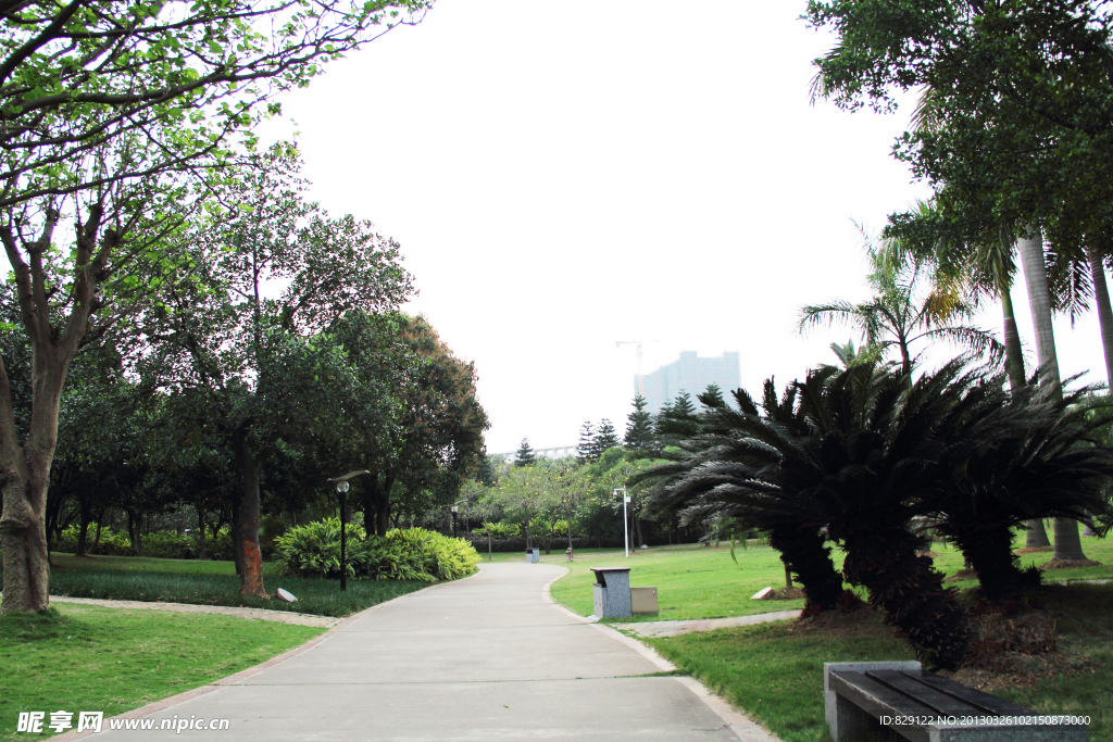 東湖公園一角