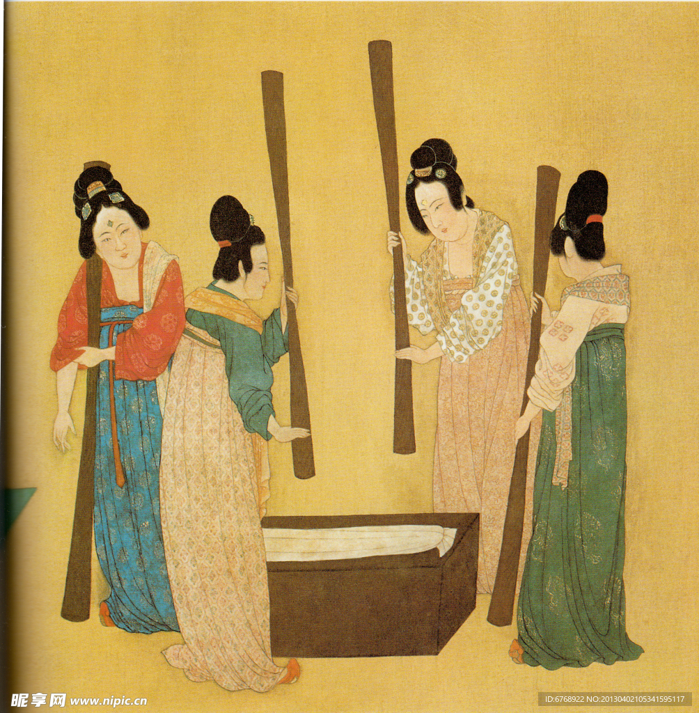 仕女圖