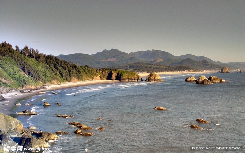 松娜峽灣 海邊風(fēng)景