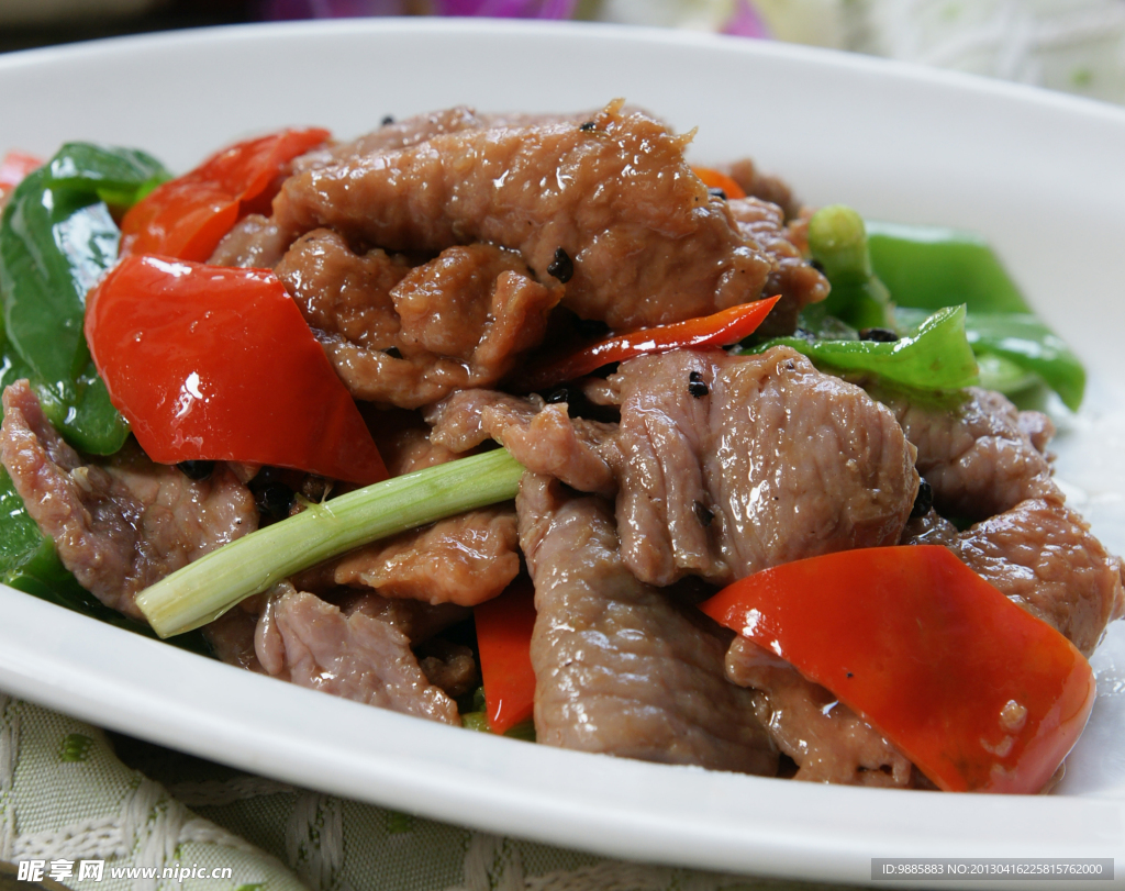 青椒炒肉