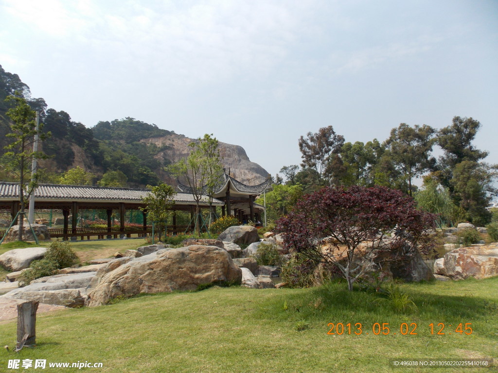 楊府山公園 涼亭