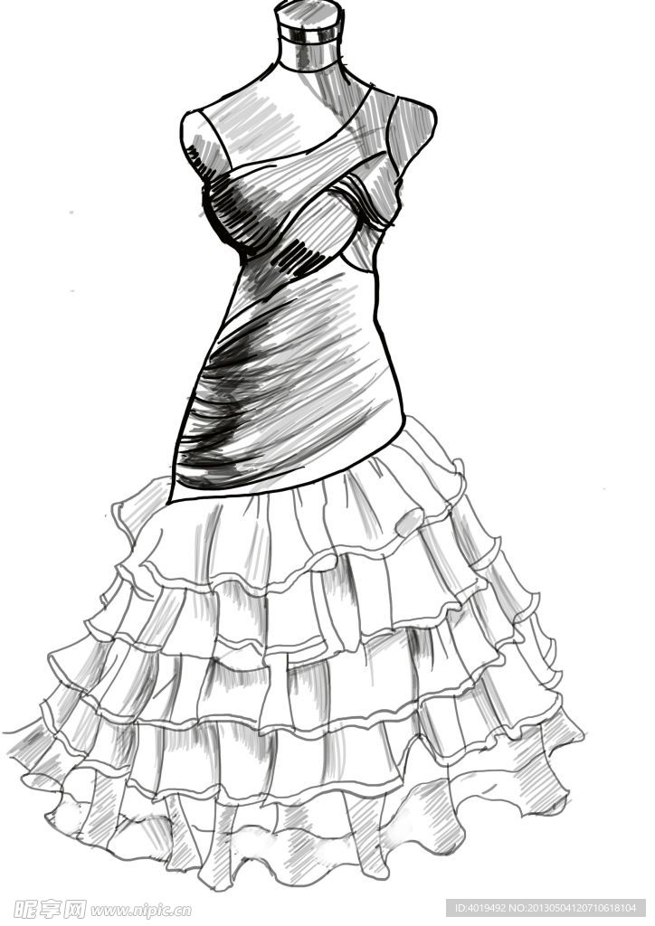 服裝素描