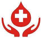 红十字血液中心矢量图