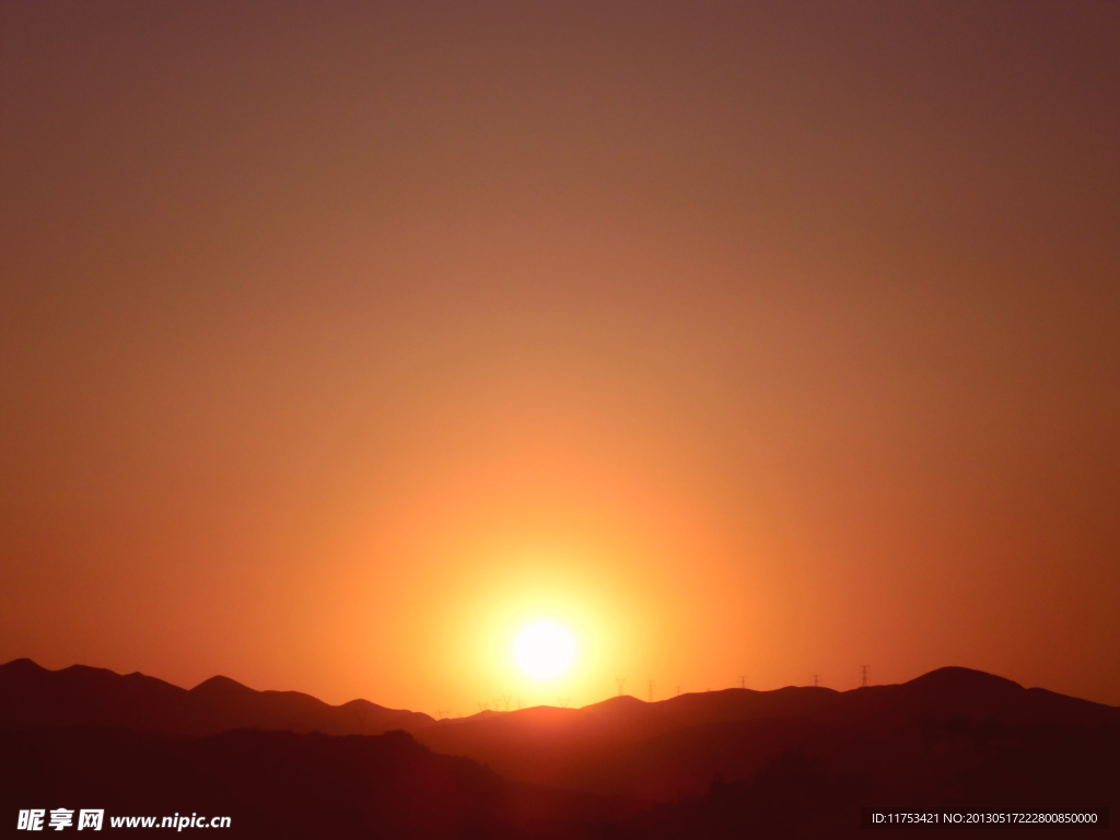 夕陽余暉