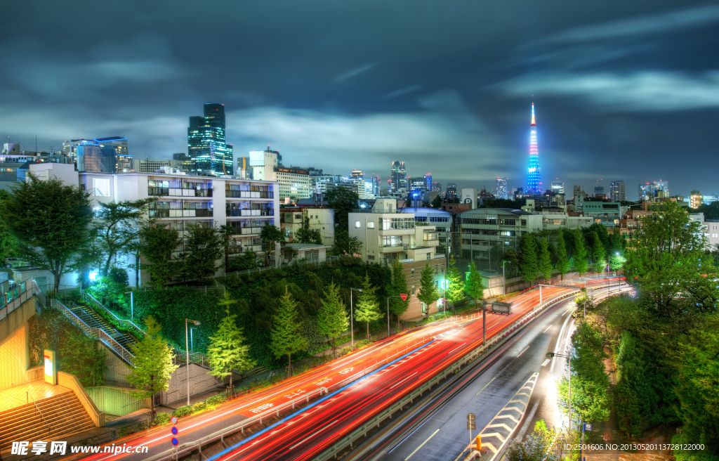 東京晚上