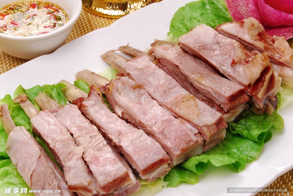 蘸水羊排