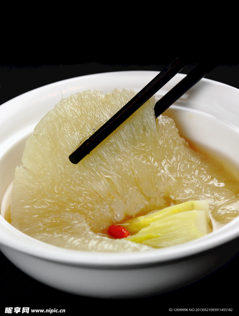 菜膽燉翅