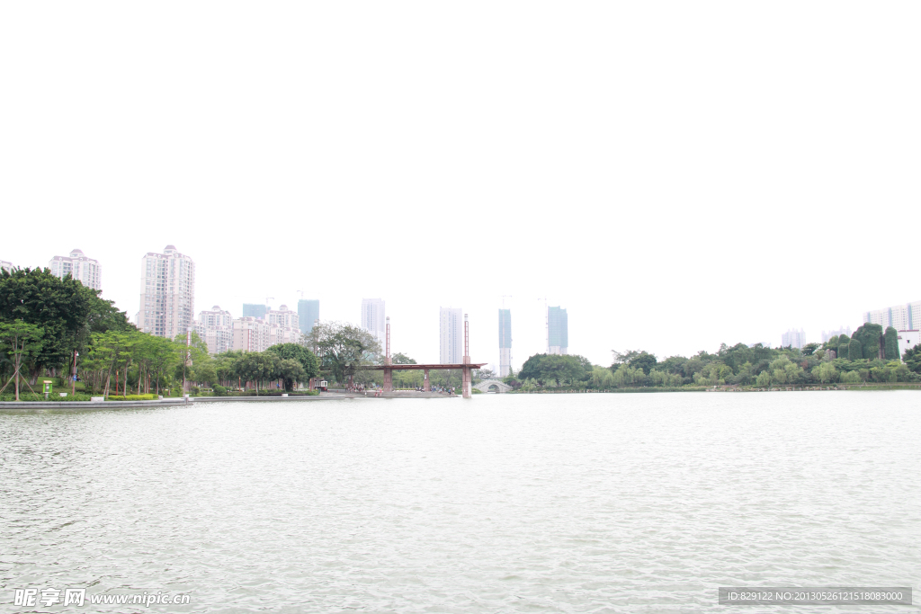 湖面景觀
