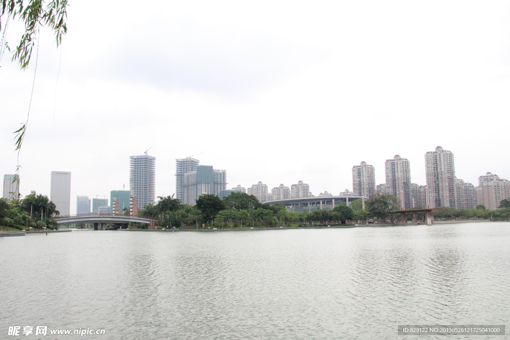湖面景觀
