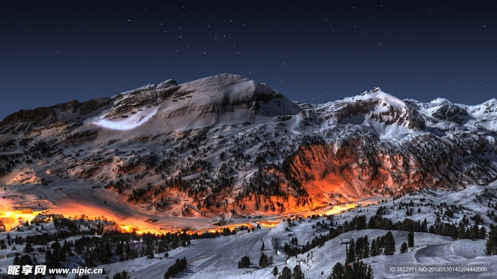 雪山風(fēng)景